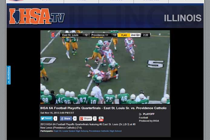 IHSA Quarterfinal Streaming